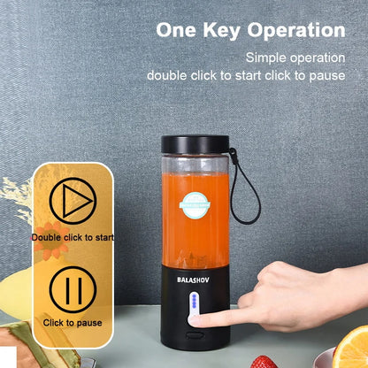 530ML Portable USB Rechargeable Juicer