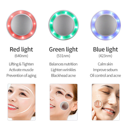 LED Hot & Cold Facial Therapy Device