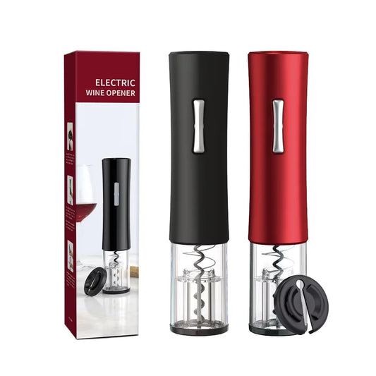 Electric Automatic Wine Bottle Opener with Foil Cutter