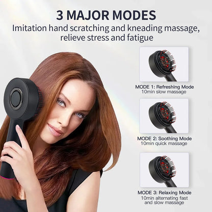 Electric Massage Comb with Red Light