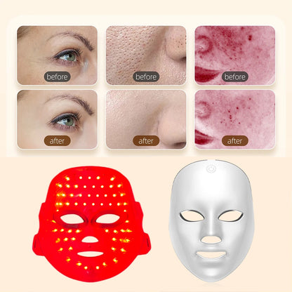7 Color LED Face Mask