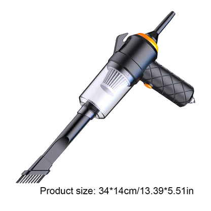 6-in-1 Rechargeable Type-C Car Vacuum Cleaner