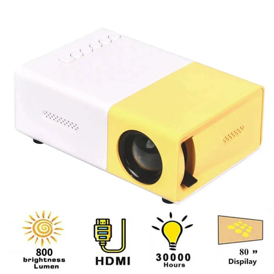 YG300 Upgraded LED 1080P Mini Projector