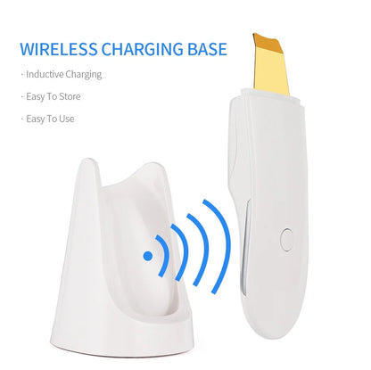 Ultrasonic Facial Skin Scrubber