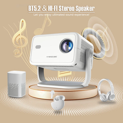 Magcubic L018 4K 1080P Portable Projector with WiFi