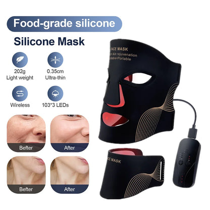 Silicone LED Face Mask