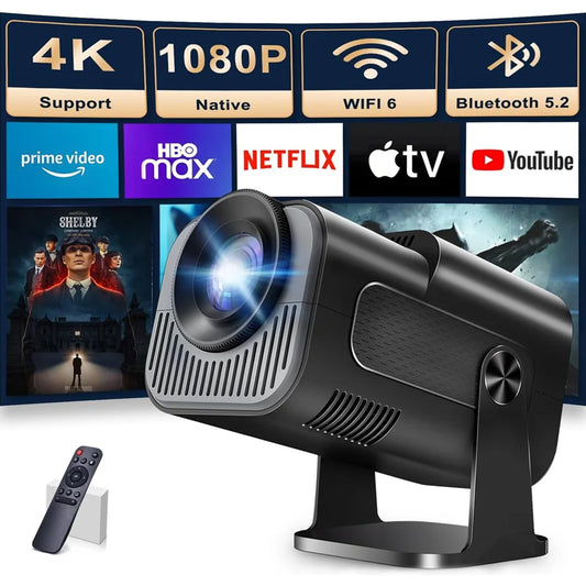HY320 4K 720P Mini Portable Projector with WiFi