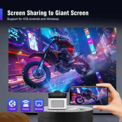 HY450 Ultra Short Throw 8K 1080P Projector