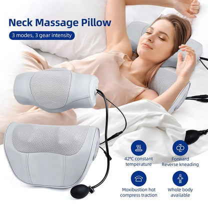 Neck & Back Massage Pillow