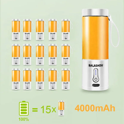530ML Portable USB Rechargeable Juicer