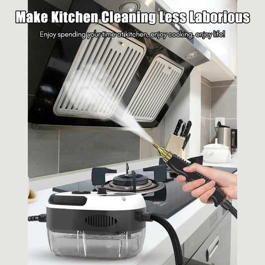 1500W Handheld Steam Cleaner with 6-Speed Control