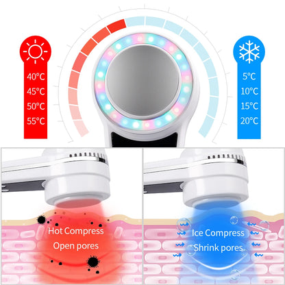 LED Hot & Cold Facial Therapy Device