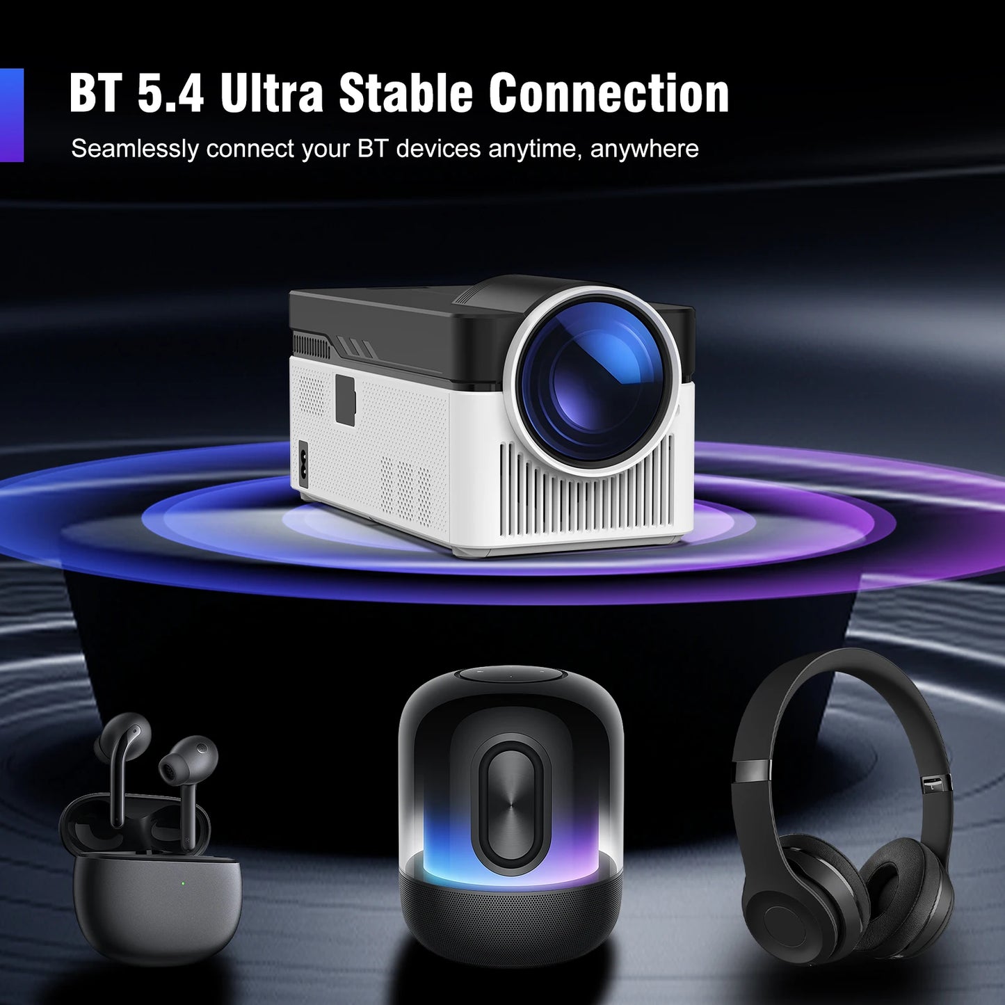 HY450 Ultra Short Throw 8K 1080P Projector