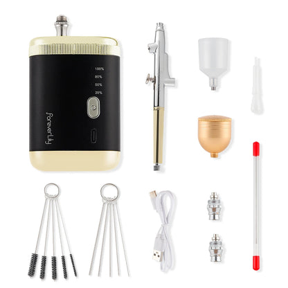 Portable Dual-Action Airbrush Kit