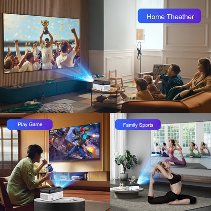 HY450 Ultra Short Throw 8K 1080P Projector