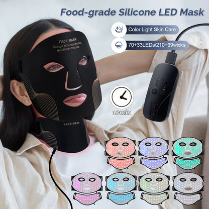 Silicone LED Face Mask