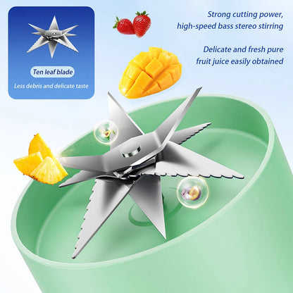 Portable Electric Fruit Juicer & Mixer Cup