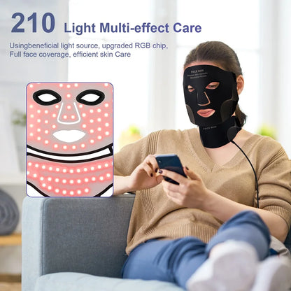 Silicone LED Face Mask