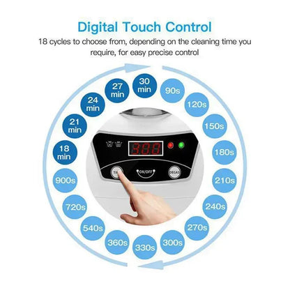 600ML Ultrasonic Glasses and Jewelry Cleaner