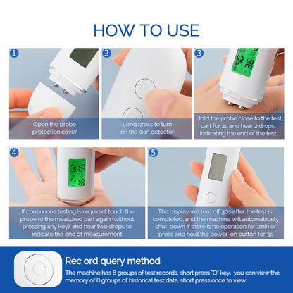 Skin Moisture Analyzer