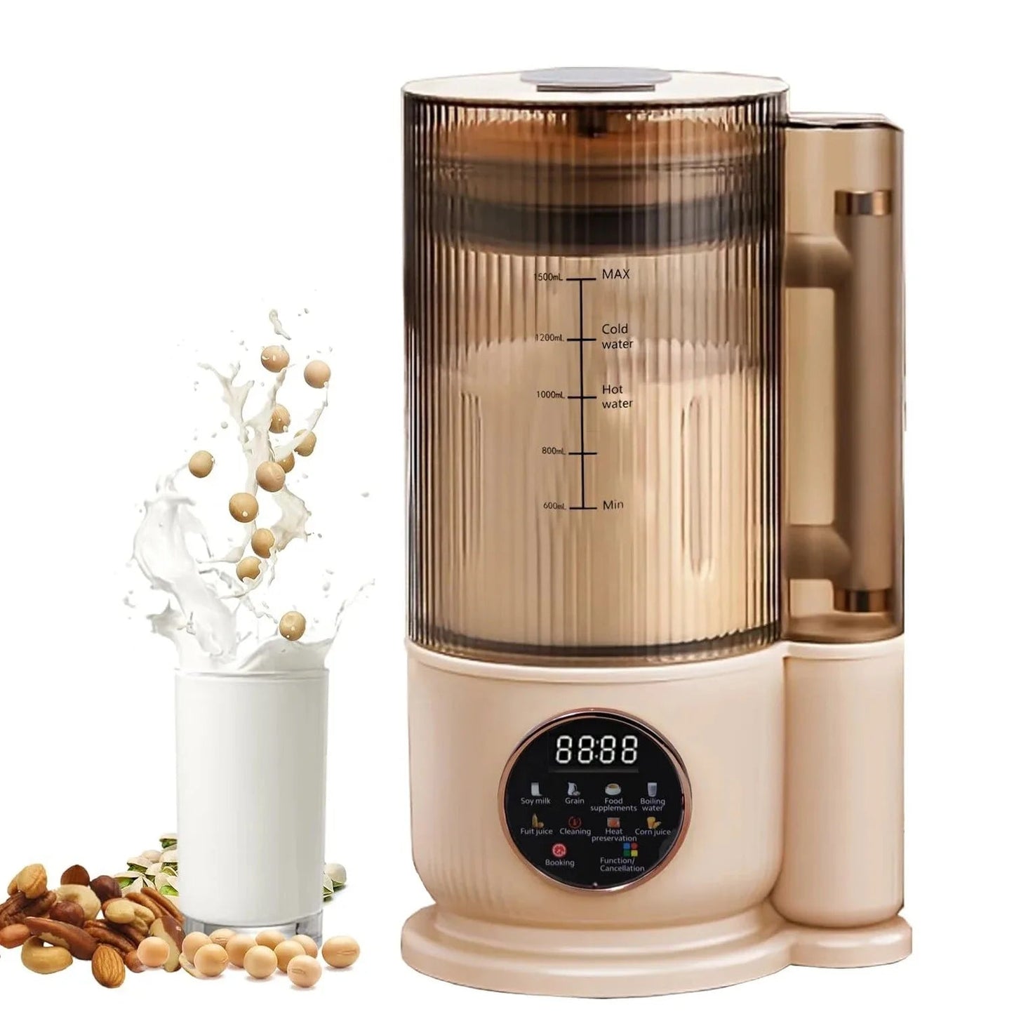 8-in-1 Automatic Soy Milk Maker
