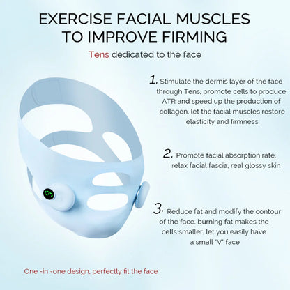 Electric Face Slimming Bandage